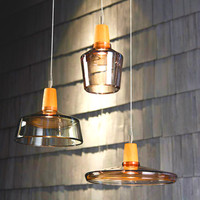 意大利米兰新创意吊灯餐厅灯后现代玻璃吊灯艺术吧台灯酒吧书房灯