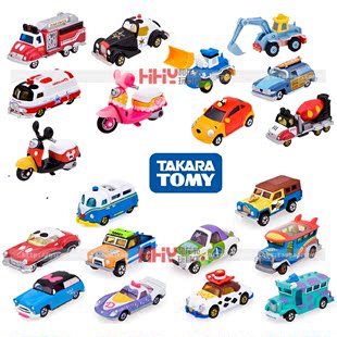 正版TOMY多美卡合金小车 DM系列迪士尼玩具总动员 米奇胡迪贩卖车
