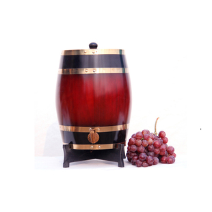 10升立式橡木红酒桶  红葡萄酒桶 储酒桶 家庭自酿橡木桶特价促销