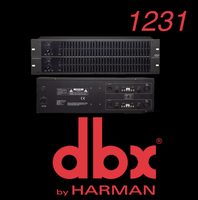 dbx 1231 双15段均衡器 双段均衡器 升级版 音频处理器 专业音响