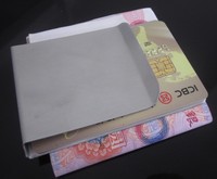 韩国创意多功能 商务银行卡包 钞票夹 纸币夹 钱包金属钱夹 票夹