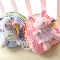 正品韩版儿童书包可爱公主粉红色毛绒双肩包男女童卡通兔子宝宝包