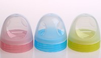 正品大耳朵硅胶奶瓶盖玻璃奶瓶通用PP配件大耳朵防尘盖+牙盖