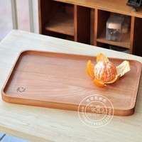 ZAKKA  经典款榉木托盘  实木餐盘茶盘  长方形 正方形