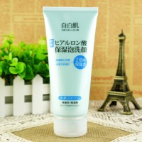 台湾品牌 自白肌 玻尿酸浓密保湿洁颜乳120ml 适合干燥敏感肌