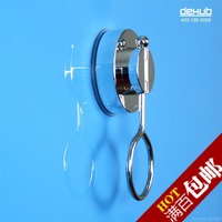 【DEHUB】韩国 真空 吸盘 环形晾衣杆架 窗帘环 圆形 浴帘杆架