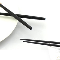 齐泉筷子 八角筷 合金筷子 日本料理寿司尖头筷 无漆无蜡无油