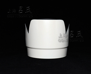 吕氏遮光罩 白色版ET-86遮光罩  适用于佳能 小白IS镜头