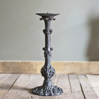 咖森 出口美式法式欧式乡村复古铸铁摆件烛台 现货