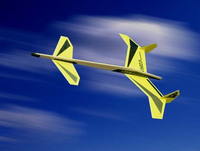【新翔精品纸模型】可以飞行的纸飞机模型 AZIT X