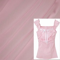 水玉点提花工艺垂感好浅粉色时装布料(宽幅150CM，20元/米)特价
