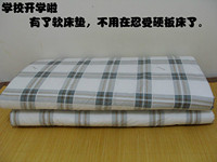 学生宿舍单人软床垫打地铺军绿色床褥子加厚活套可拆卸折叠0.9米