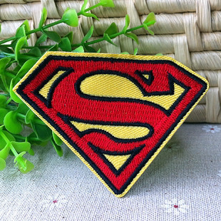 超人(Super man) 可爱布贴 衣服补丁刺绣熨烫辅料衣贴