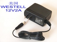 美国WESTELL 12V2A 大功率无线路由器电源适配器 带电源指示灯