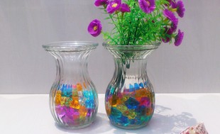 包邮 风信子水培瓶 玻璃水培瓶子 绿萝水培办公室 欧式花瓶 花盆