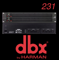 dbx 231 专业均衡器 舞台演出 双31段均衡器 会议 双31段均衡器