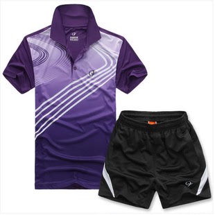 正品羽毛球服装 男女套装羽毛球衣服短袖网球运动服速干透气面料