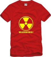 男款女款情侣款生活大爆炸核辐射创意核武器个性纯棉T恤短袖T恤春