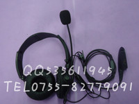 头戴式对讲机耳机麦克风适合摩托罗拉GP328，GP338，GP340等型号