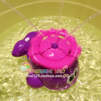 zhitongbaby 会旋转 自动喷水的八爪鱼 鲸鱼宝宝洗澡玩水戏水玩具
