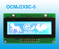 金鹏C 系列中文图形两用OCMJ2X8C-5  12832点阵带字库  串并可选