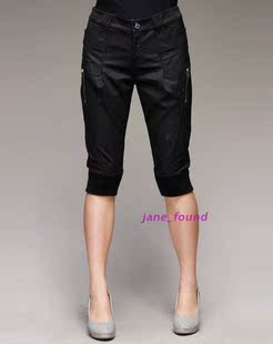 韩版衣索副牌JUSTIN  2010款收口中裤 JWKWL0360