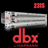 美国DBX231S 专业均衡器 双段均衡器 升级版 音频处理器 最新上市