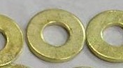 黄铜垫片 GB97 铜平垫 密封垫圈M10 200/千件 10*20*1.5