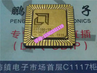 186 AMD 原字 R80186-10 四方形 CLCC 金封 微处理器 CPU收藏保用