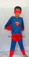 美国队长衣服 万圣节服饰 演出用品 蜘蛛侠服装 儿童 超人服装