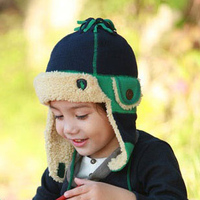 冬季必备 GAP羊羔绒儿童帽新款潮帽加厚保暖帽护耳帽雷锋帽亲子帽