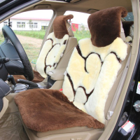 汽车坐垫冬季羊毛座垫包邮纯羊毛汽车羊绒坐垫通用新款车垫整皮