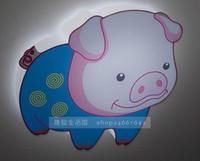 可爱小猪猪吸顶灯 生肖动物 儿童灯卡通童房创意卧室灯饰包邮