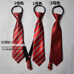 新款儿童领带 男童西装配饰专用易拉得领带  多色可选。