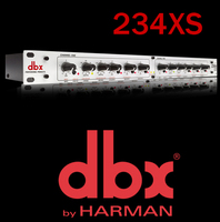DBX 234XS Crossover 专业分频器综合压缩器/限制器 音频处理器