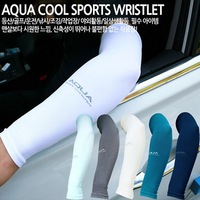 韩国代购正品AQUA奔跑吧兄弟同款冰丝户外开车防晒防紫外线袖套