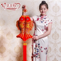 新年装饰用品年年有余鱼挂件春节中国结过年元旦客厅婚房节日挂饰