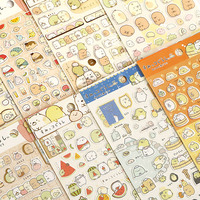 日本角落生物贴纸日记装饰可爱墙角生物贴纸手机贴纸手账本贴纸