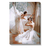 【佳彩天颜】diy数字油画客厅卧室人物大油彩手绘装饰舞动芭蕾舞