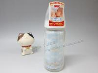 日本直邮 NUK耐高温宽口玻璃彩色奶瓶240ml 少量现货