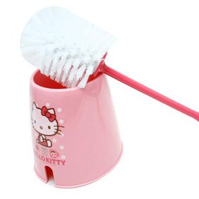 韩国代购正品sanrio hello kitty生活居家马桶刷 厕所刷子 清洁刷