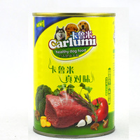 卡鲁米健康犬用妙鲜包罐头 精选牛肉+鲜蔬380g狗狗罐头/湿粮