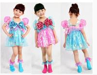 六一儿童节表演服女童演出服装蓬蓬纱裙幼儿园公主可爱舞蹈表演裙