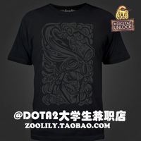 DOTA2神秘商店周边TI5正版男T恤衫短袖Batridersmoke蝙蝠骑士现货