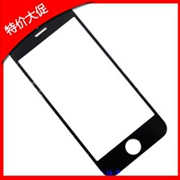 适用于苹果5代五代iphone5前壳 镜面 手机盖板 玻璃外屏 黑色白色