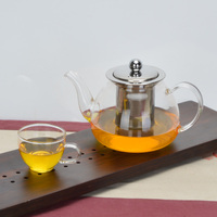 特价包邮玻璃茶具高鹏耐高温玻璃茶壶不锈内胆泡茶壶花茶壶加厚壶