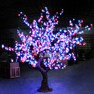LED树灯 LED仿真樱花树 1.7米1158灯户外防水发光树灯 景观装饰灯