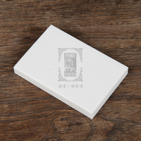 DIY橡皮章 4*6*0.8cm 纯色专业雕刻橡皮砖 30克(硬料）两色可选