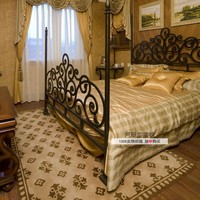 美式卧室床尾地毯客厅茶几书房加厚腈纶房间满铺大地毯200x300cm