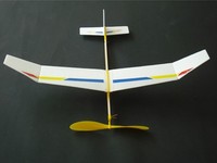 天驰一号1号橡筋动力模型飞机拼装橡皮筋飞机益智DIY礼物航模批发